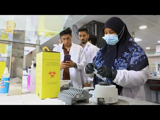 ⁣مركز الأمين للأبحاث والتقانات الإحيائية يستقبل سفرة علمية من طلبة جامعة القاسم الخضراء
