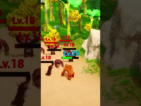 REVIEW GAME AD 🦍AGE OF APES🔥Clear Danger Zone! SURVIVE & EVOLVE! #games #gaming #funny