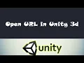 Open URL in unity3d easy tutorial