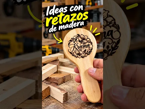Ideas con retazos de madera