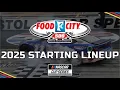 2025 Food City 500 at BRISTOL STARTING LINEUP