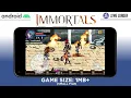 IMMORTALS - JAVA ON ANDROID GAMEPLAY SETTINGS