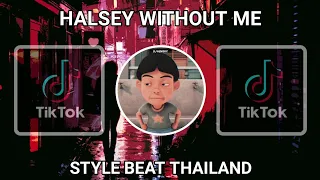 Download DJ HALSEY WITHOUT ME SLOW REMIX STYLE THAILAND FULLBASS TERBARU MP3