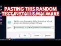 Fake Captcha Code Malware