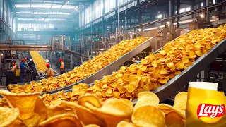 Inside the FACTORY Where POTATO CHIPS Are Born!