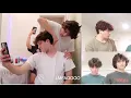 Dyeing nicks hair red at home Listerine challenge