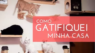 Como Gatifiquei minha Casa | Gato é Vida #gatoevida