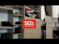 This Labor Day 50 of Closet World custom closets and home storage