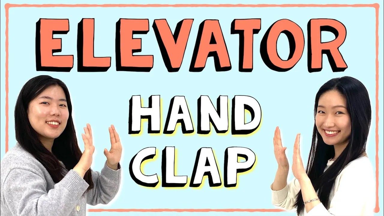 ELEVATOR! - The BEST Hand Clap :) | Fun Clapping Games for 2 players 👏