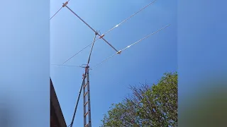 Yagi 3 elemento 27mhz detalhado R.W.Z