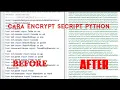 CARA ENCRYPT SECRIPT PYTHON DI TERMUX WORK