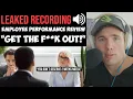 LEAKED RECORDING Employee QUITS over RIGGED Performance Review