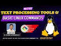 Master Linux Text Processing Tools Basic Commands Learn Linux for Beginners Step-by-Step