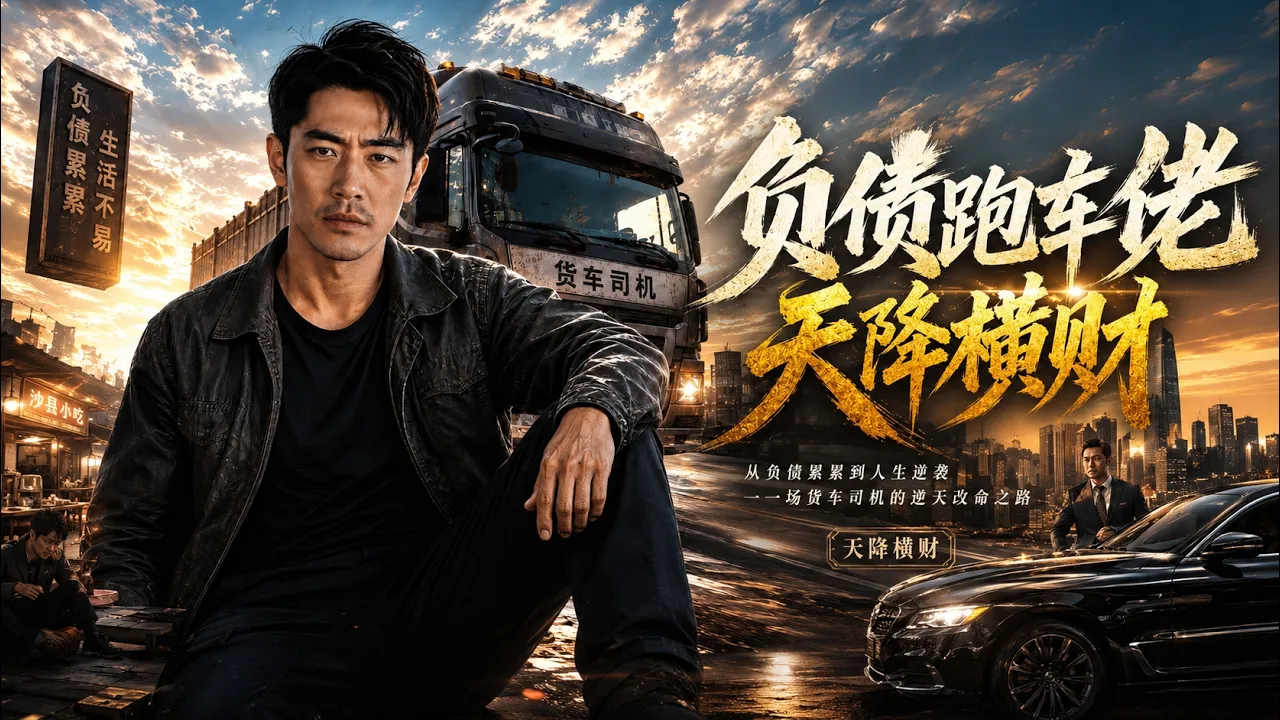 【完结超清】《负债跑车佬天降横财》#最新短劇全集#短劇全集#短劇#熱門短劇#短劇推薦#大陸短劇#AI短剧#初六剧场 poster
