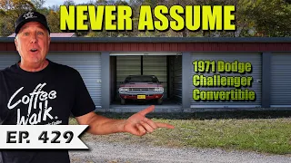 STORAGE FIND: High Optioned 1971 Dodge Challenger Convertible!
