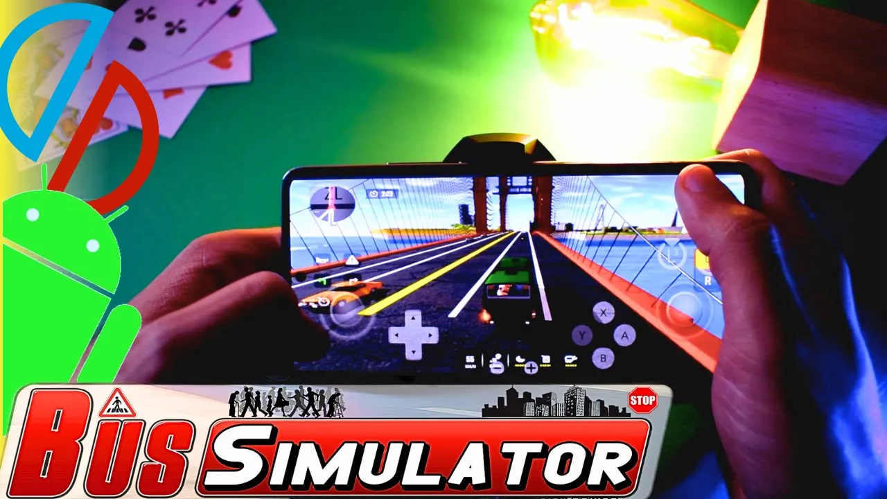 Bus Simulator 2023 City Driving Android Gameplay | Switch Emulator Android | Yuzu Mali GPU
