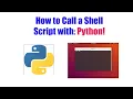 Run a Shell Script with Python