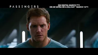 Passengers 2016 4K Blu Ray DVD Spot 3 Available 3 14 2017 