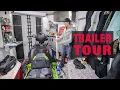 The best snowmobile trailer setup for me With sled deck on truck