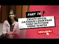 Part 74 Create MySQL Database Login Page Table in Python Using Tkinter MySQL Tkinter Project
