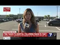 Two taken to hospital after machete fight in grocery store parking lot