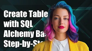 Creating a Single Table with SQLAlchemy Declarative Base A Step-by-Step Guide