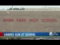 Avon Park High School student charged after bringing loaded gun to school