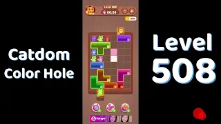 Catdom Color Hole Level 508 Screenshot