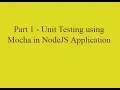 Mocha Tutorial - Part1