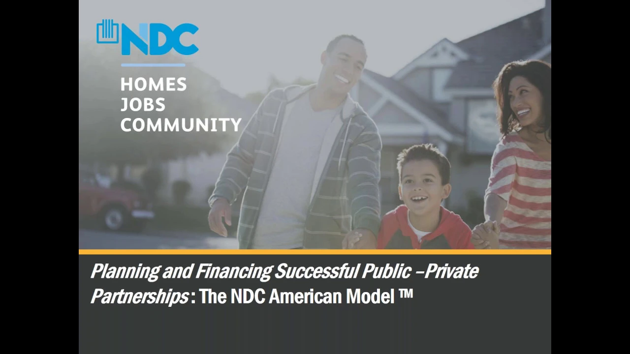 Webinar: Planning and Financing Successful Public Private Partnerships