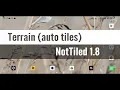 NotTiled terrain auto tiles