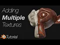 2 93 Blender Tutorial Two Textures One Object