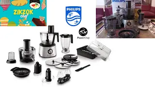 latest 2020 philips avance food processor hr7778 - unboxing and review zikzok chef
