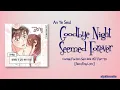 An Ye Seul - Goodbye Night Seemed Forever (영원할 것 같던 밤아 안녕) [Coffee Fox Kim Sam Wol OST Part 20 Lyric