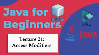 Lecture 21 Access Modifiers in java in java Programming The Kacs