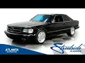 1991 Mercedes-Benz 560SEC 8545-ATL for sale Charlotte Atlanta Dallas Tampa Phoenix Nash