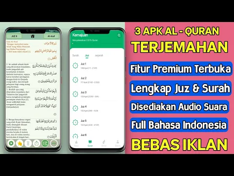 Download MP3 3 Aplikasi AlQuran 30 Juz dan Terjemahan Offline Terbaik Android