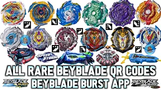 ALL RARE BEYBLADE QR CODES BEYBLADE BURST APP PRO SERIES BEYBLADE BURST SURGE MORE SERIES QR CODES