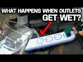 What REALLY HAPPENS WHEN YOU SPILL WATER in an OUTLET