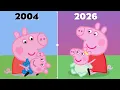 Complete EVOLUTION Of PEPPA PIG 2004-2026