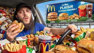 Les Panneaux PUBLICITAIRES Décident De Ce Que Je MANGE Pendant 24 Heures !