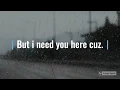 Anson seabra-  It's raining it's pouring lyrics!