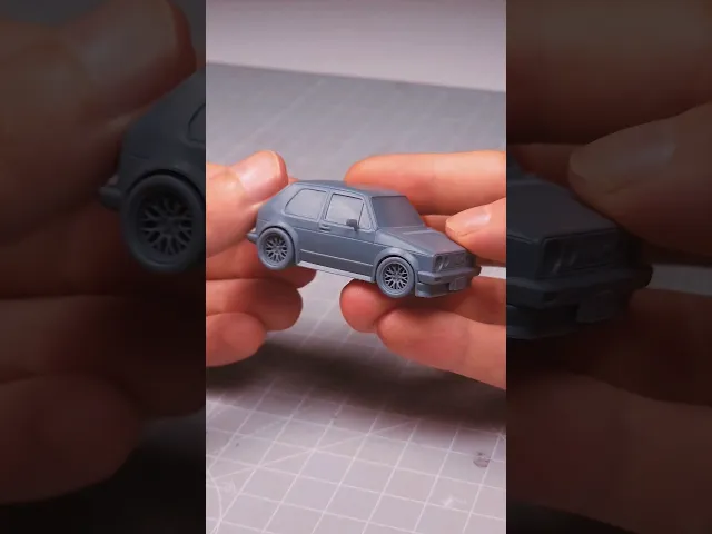 Volkswagen Golf GTI MK1 1982 | Scale model car video thumbnail