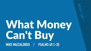 What Money Can't Buy