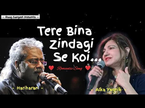 Download MP3 Tere Bina Zindagi Se Koi Shikwa To Nahi | Alka Yagnik | Hariharan | Dil Vil Pyar Vyar | Raag Sangeet