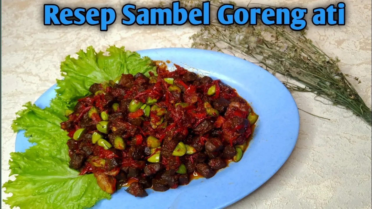 RESEP & CARA MEMBUAT SAMBAL GORENG HATI SAPI ENAK | MASAKAN INDONESIA | MASAKAN NUSANTARA. 