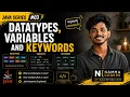 Java Data Types in Kannada Primitive Non-Primitive Data Types variables keywords java