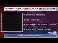 Washington County Schools delay start date