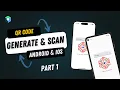 QR Code Generator Scanner in Compose Multiplatform Android iOS PART 1