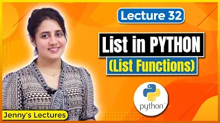P - 32 List in Python and List Functions Python Tutorials for Beginners